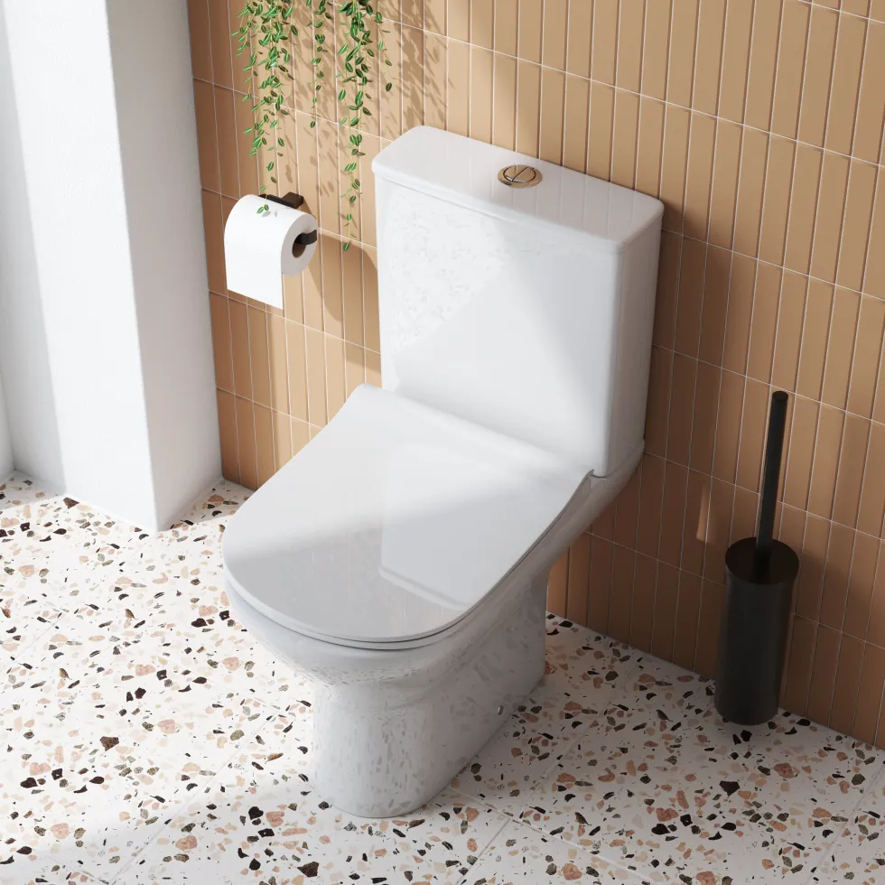 Erin Complete Vanity Unit Bathroom Suite with Rimless Toilet