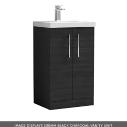 Erin 1000mm 2 Door Combination Basin & Toilet Unit