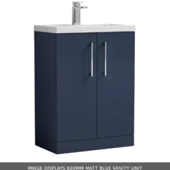 Erin 1100mm 2 Door Combination Basin & Toilet Unit