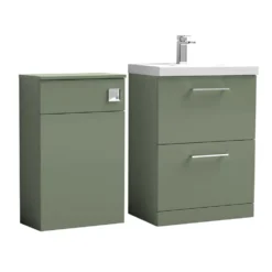 Erin 1100mm 2 Drawer Combination Basin & Toilet Unit