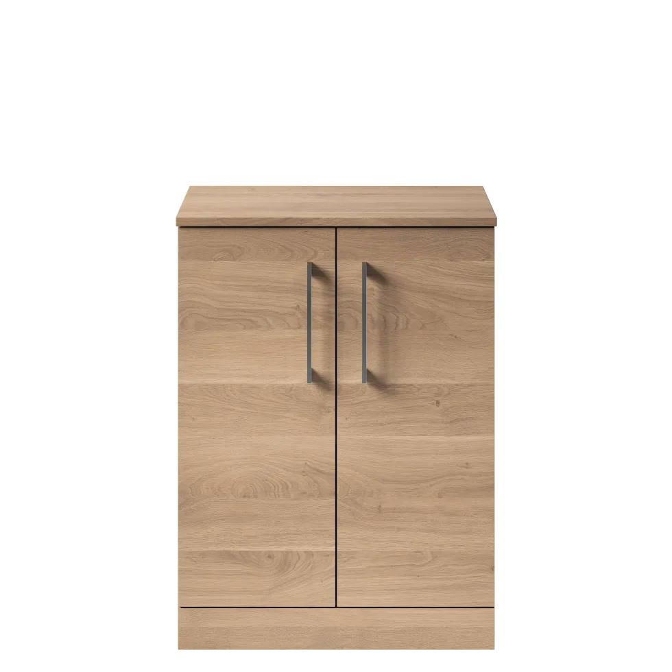 Erin 600mm Floorstanding 2 Door Vanity Unit & Countertop