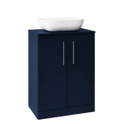 Erin 600mm Floorstanding 2 Door Vanity Unit & Countertop