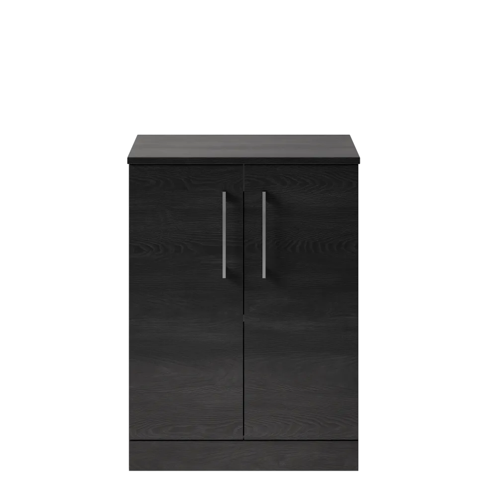 Erin 600mm Floorstanding 2 Door Vanity Unit & Countertop