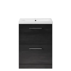 Erin 600mm Floorstanding 2 Drawer Vanity Unit & Basin