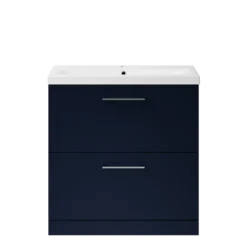 Erin 800mm Floorstanding 2 Drawer Vanity Unit & Basin