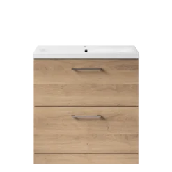 Erin 800mm Floorstanding 2 Drawer Vanity Unit & Basin