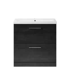 Erin 800mm Floorstanding 2 Drawer Vanity Unit & Basin