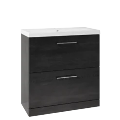 Erin 800mm Floorstanding 2 Drawer Vanity Unit & Basin