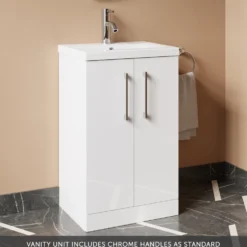 Erin 500mm Floorstanding Vanity Unit & Basin