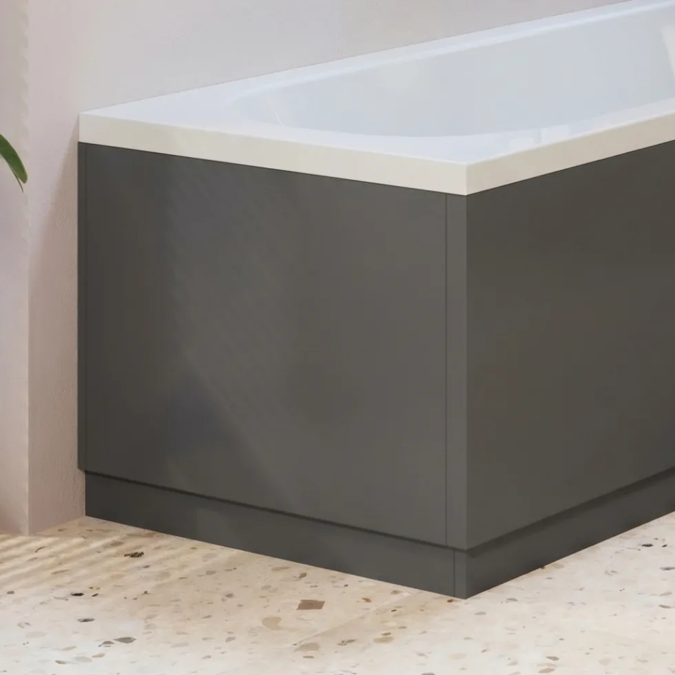 Erin 700mm L-Shaped Square End Bath Panel