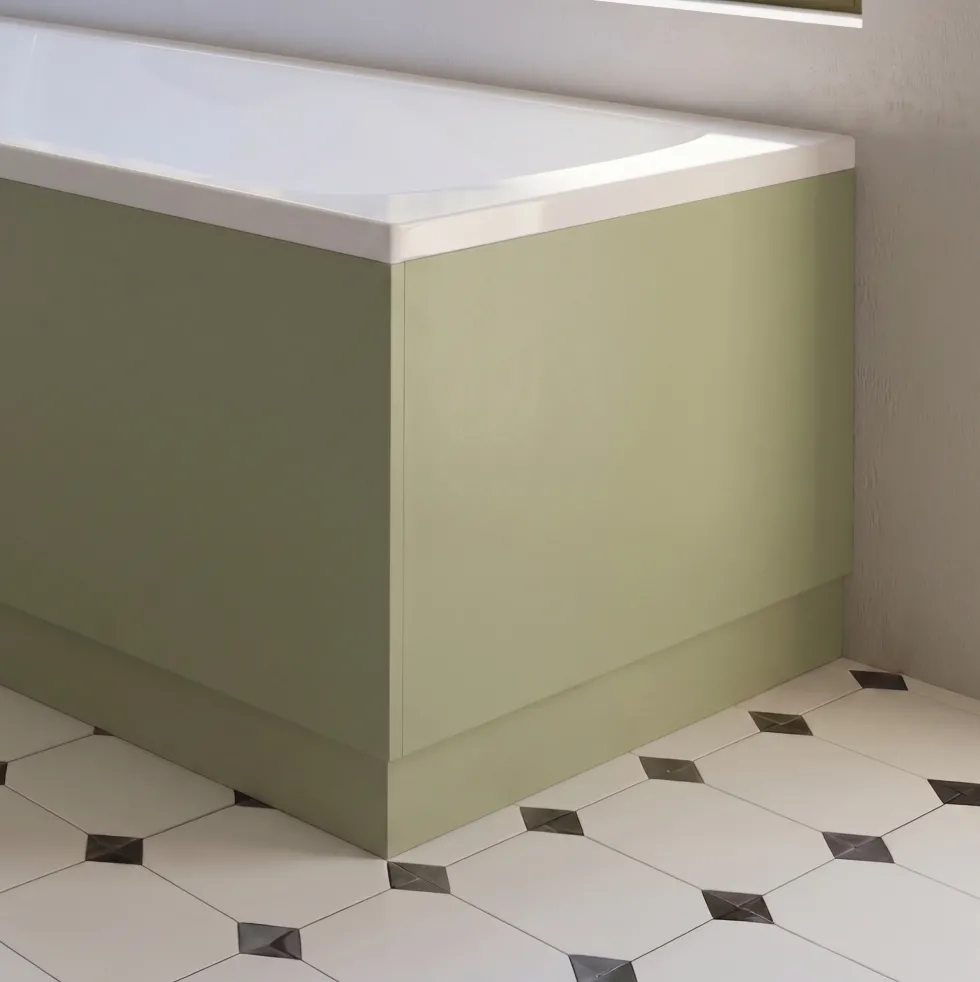 Erin 700mm L-Shaped Square End Bath Panel