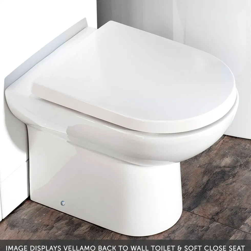 Erin 1100mm Soft Black Combination Bathroom 2 Door Sink & Toilet Unit