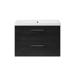 Erin 800mm Wall Mounted 2 Drawer Vanity Unit & Basin