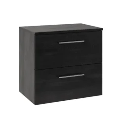Erin 600mm Wall Mounted 2 Drawer Vanity Unit & Countertop