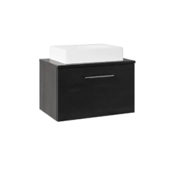 Erin 600mm Wall Mounted 1 Drawer Vanity Unit & Countertop