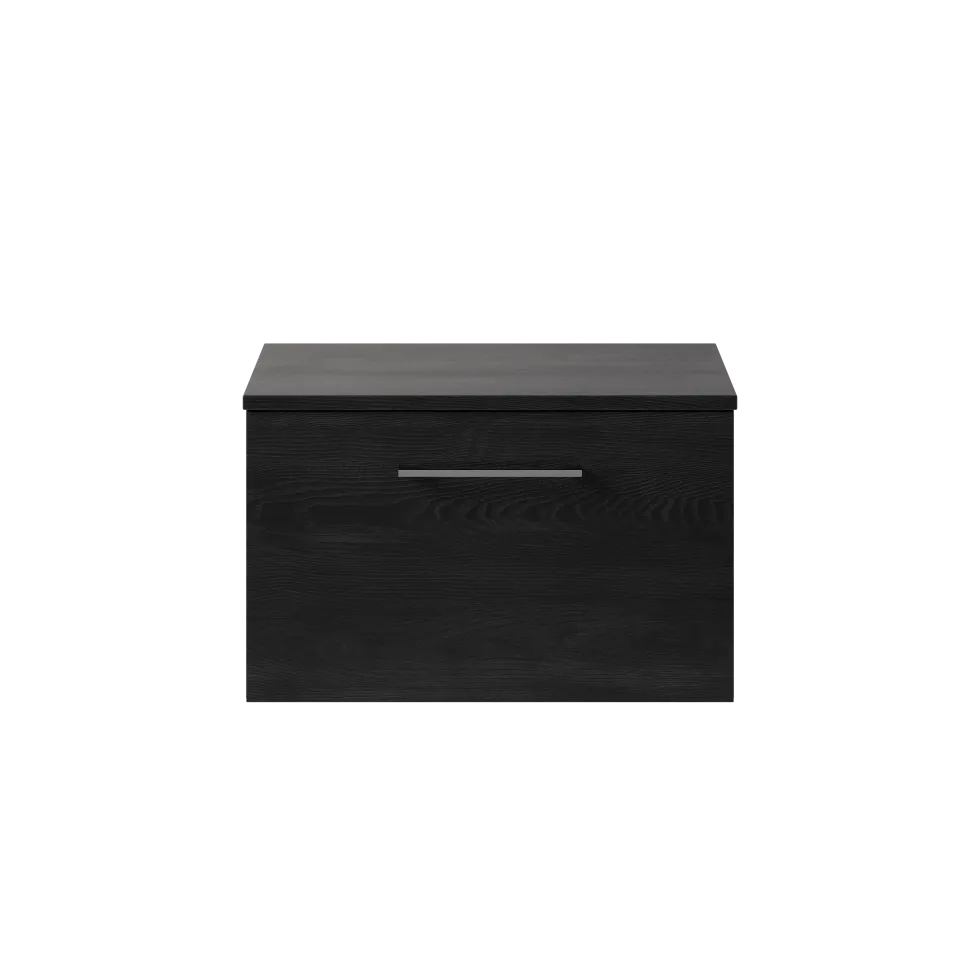 Erin 600mm Wall Mounted 1 Drawer Vanity Unit & Countertop