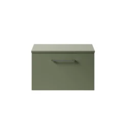 Erin 600mm Wall Mounted 1 Drawer Vanity Unit & Countertop