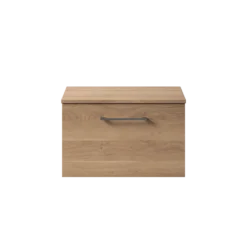 Erin 600mm Wall Mounted 1 Drawer Vanity Unit & Countertop