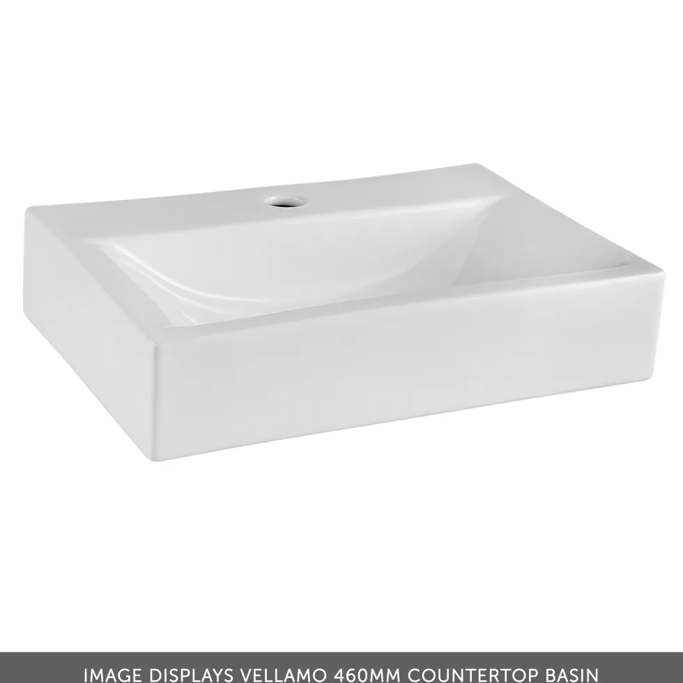 Erin 600mm Wall Mounted 1 Drawer Vanity Unit & Countertop