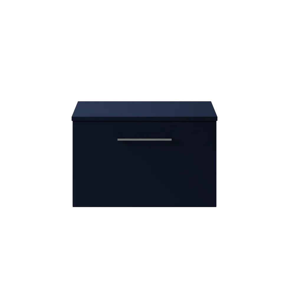 Erin 600mm Wall Mounted 1 Drawer Vanity Unit & Countertop