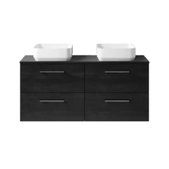 Erin 1200mm Wall Mounted 4 Drawer Vanity Unit & Double Countertop