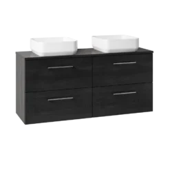 Erin 1200mm Wall Mounted 4 Drawer Vanity Unit & Double Countertop