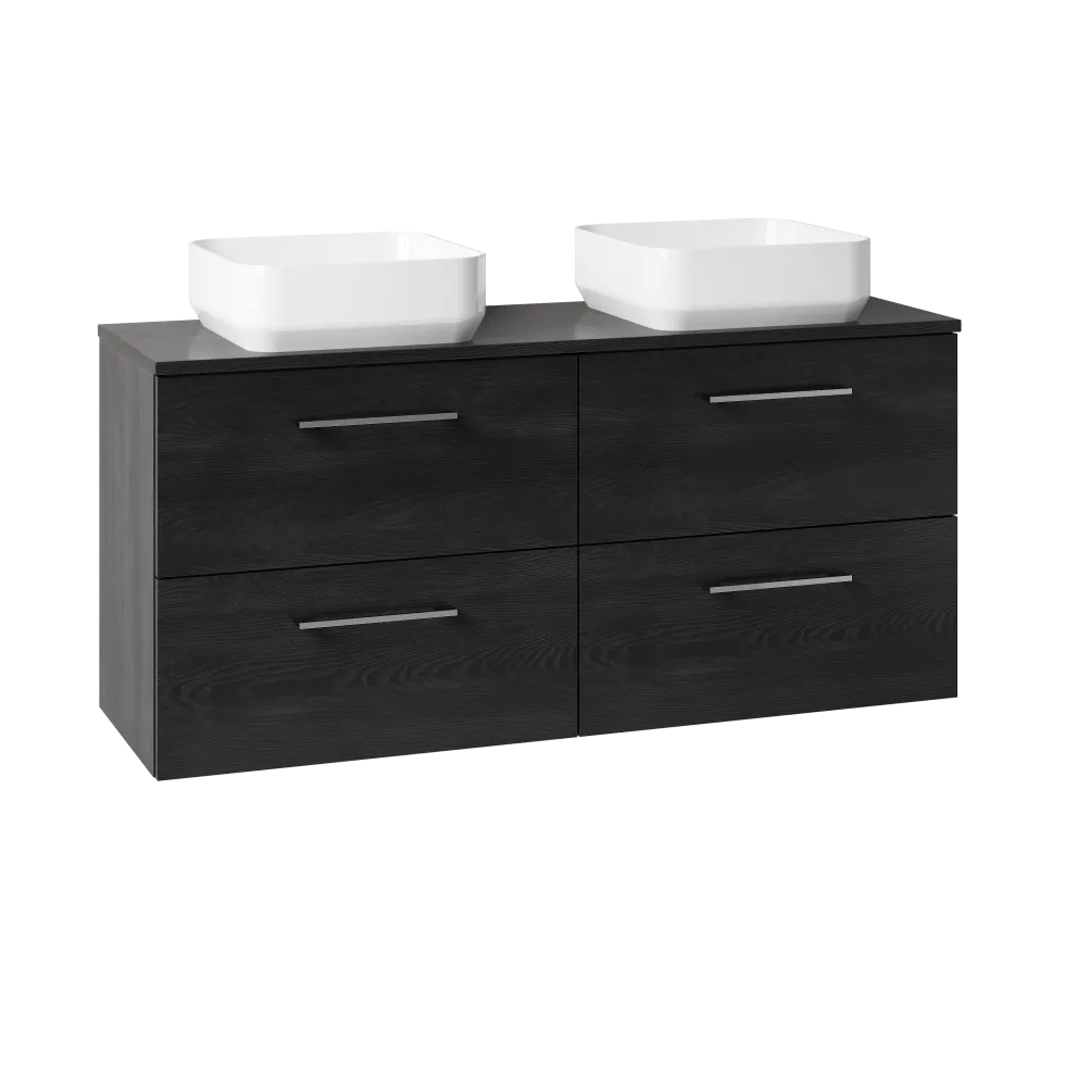 Erin 1200mm Wall Mounted 4 Drawer Vanity Unit & Double Countertop