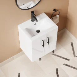 Erin 500mm Wall Mounted Vanity Unit & Basin