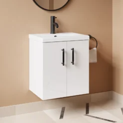 Erin 500mm Wall Mounted Vanity Unit & Basin