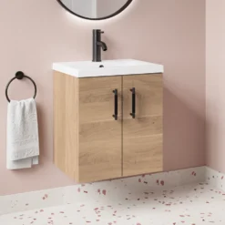 Erin 500mm Wall Mounted Vanity Unit & Basin