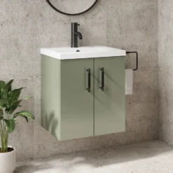 Erin 500mm Wall Mounted Vanity Unit & Basin