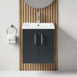Erin 500mm Wall Mounted Vanity Unit & Basin