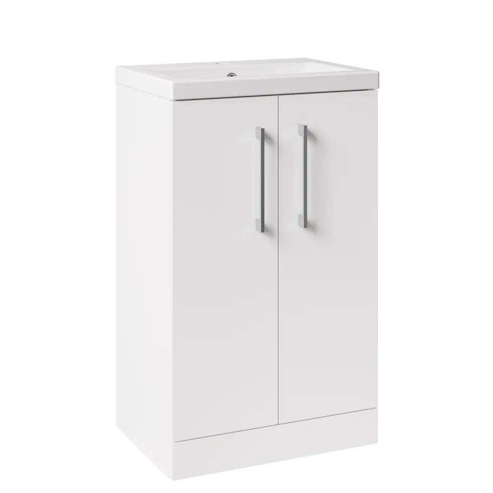 Erin Rimless Toilet & Vanity Unit Bathroom Suite Set