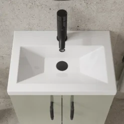 Erin Rimless Toilet & Vanity Unit Bathroom Suite Set