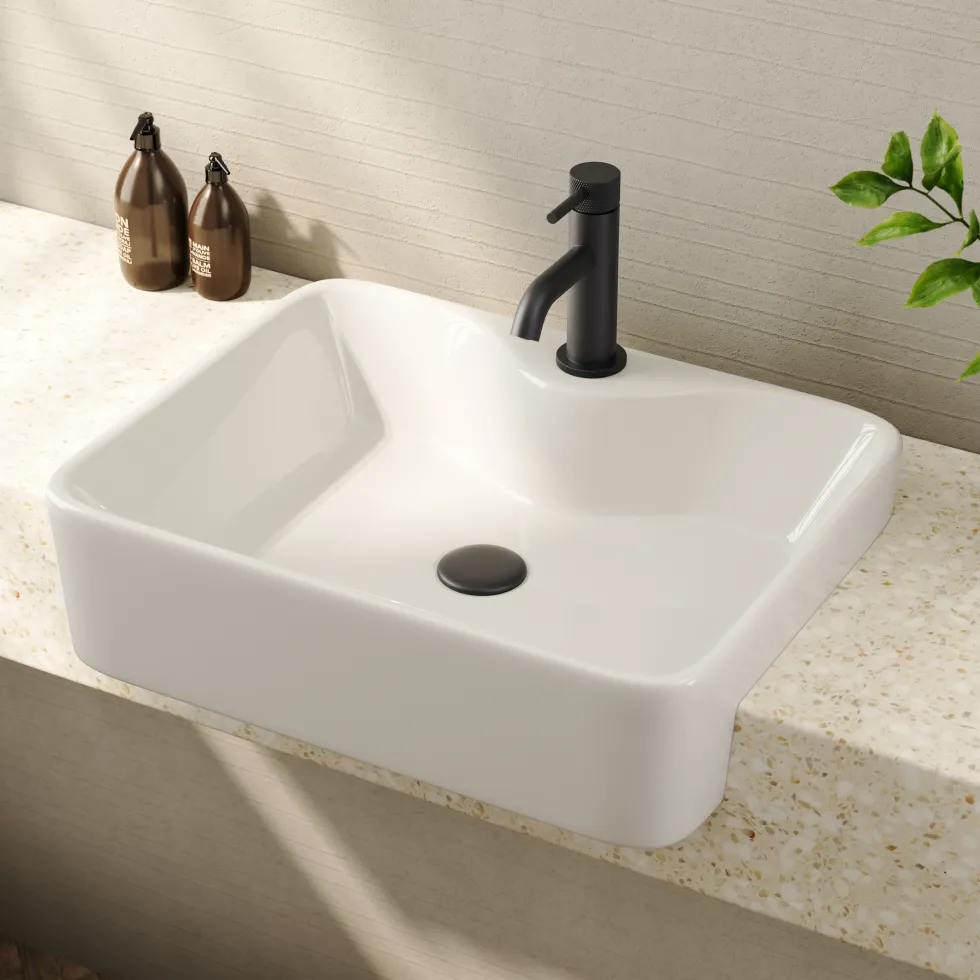 Erin Semi-Recessed Basin - 480 x 370mm