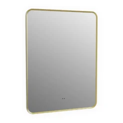 Finn LED Illuminated Framed Mirror with Demister Pad & Colour Change Lights - 600 x 800mm