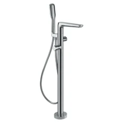 Flova Allore Thermostatic Floorstanding Bath Shower Mixer with Handset Kit