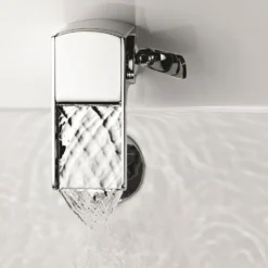 Flova Cascade Waterfall Mono Basin Mixer with Clicker Waste