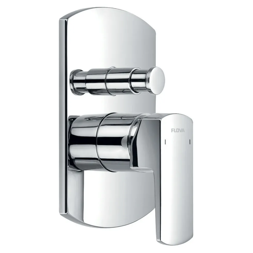 Flova Dekka Concealed Manual Shower Valve with 2-Way Diverter