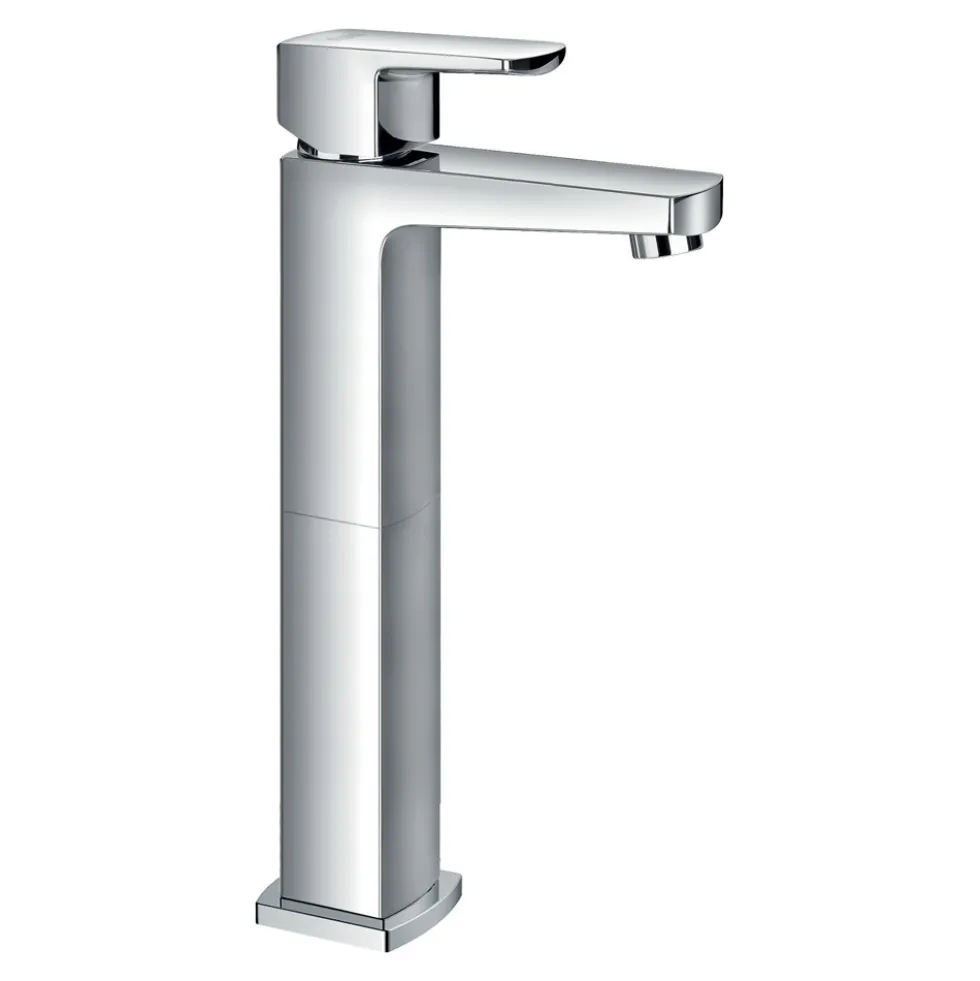 Flova Dekka Tall Mono Basin Mixer with Clicker Waste