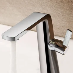 Flova Fusion Tall Mono Basin Mixer with Clicker Waste