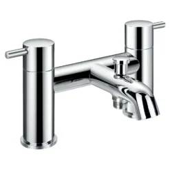 Flova Levo Deck Mounted Bath Shower Mixer with Handset Kit