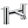 Flova Levo 2 Hole Deck Mounted Bath Filler