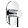 Flova Levo Single Outlet Concealed Manual Shower Valve with Oval Plate