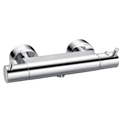Flova Levo Single Outlet Exposed Thermostatic Shower Bar Valve