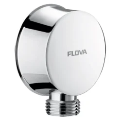 Flova Liberty Concealed Manual Mixer Valve with Overhead Shower & Slide Rail Kit - Chrome