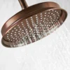 Flova Liberty 225mm Rainshower Head - Oil Rubbed Bronze