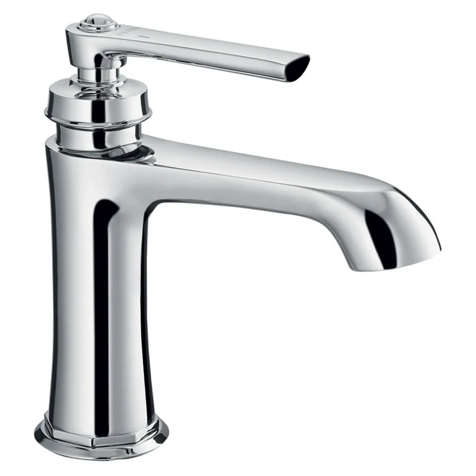 Flova Liberty Mono Basin Mixer with Clicker Waste - Chrome