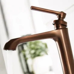 Flova Liberty Mono Basin Mixer with Clicker Waste - Oil Rubbed Bronze