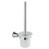 Flova Liberty Wall Mounted Toilet Brush & Holder - Chrome